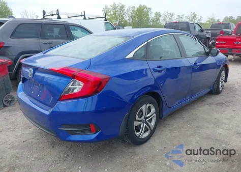 2018 Honda Civic Lx из США, поврежденный, VIN 19XFC2F52JE043733
